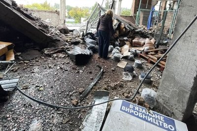 Російська ракета пошкодила виробництво та склад «Текстиль-Контакту» у Києві