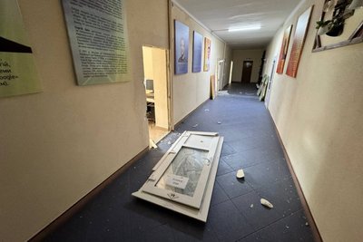 Унаслідок російської атаки в Одесі пошкоджено корпуси та гуртожиток юридичної академії Унаслідок російської атаки в Одесі пошкоджено корпуси та гуртожиток юридичної академії