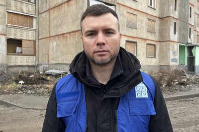 Віталій Мельник, інженер Програми розвитку ООН в Україні Віталій Мельник, інженер Програми розвитку ООН в Україні
