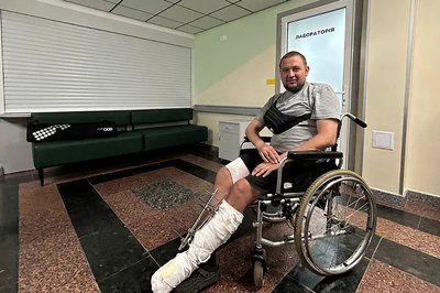 "На кріслі колісному вільно пересуваюся", — пацієнт реконструйованого відділення лікарні в Житомирі "На кріслі колісному вільно пересуваюся", — пацієнт реконструйованого відділення лікарні в Житомирі