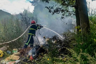 На Вінниччині під час пожежі травмувалася 64-річна жінка На Вінниччині під час пожежі травмувалася 64-річна жінка