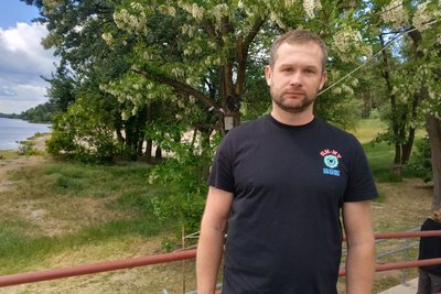 "Ніколи не думала, що зможу сама спускатися до річки": у Гідропарку Житомира будують інклюзивний з'їзд до річки "Ніколи не думала, що зможу сама спускатися до річки": у Гідропарку Житомира будують інклюзивний з'їзд до річки