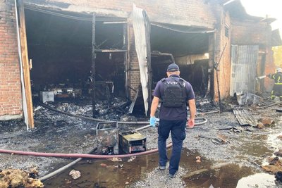 У Білій Церкві виникла пожежа на одному зі складів, поліція з'ясовує обставини У Білій Церкві виникла пожежа на одному зі складів, поліція з'ясовує обставини