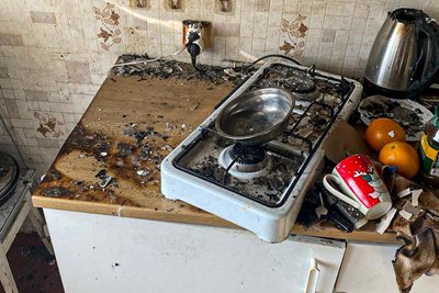 У столичній квартирі вибухнув газовий балон У столичній квартирі вибухнув газовий балон
