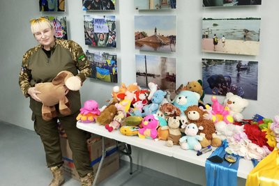 Херсон, волонтерка Тетяна Князєва Херсон, волонтерка Тетяна Князєва