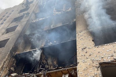 Четверо загиблих, десятки поранених. Росія завдала ракетних ударів по Києву та Харкову Четверо загиблих, десятки поранених. Росія завдала ракетних ударів по Києву та Харкову