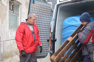 Херсонський волонтер Сергій Рибальченко Херсонський волонтер Сергій Рибальченко