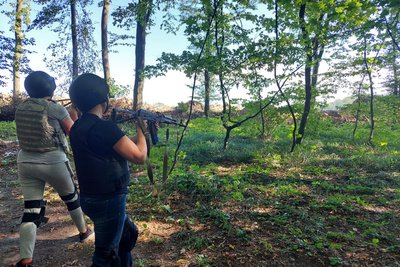 У Львові проводять військові вишколи для комунальників У Львові проводять військові вишколи для комунальників