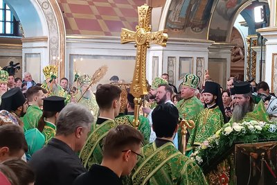 Вербна неділя у Лаврі Вербна неділя у Лаврі