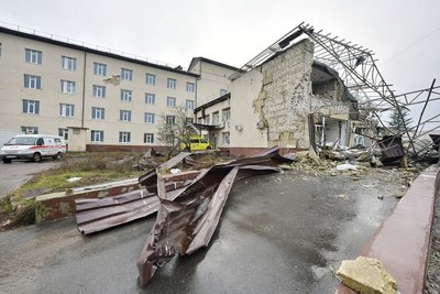 ізюмська лікарня після деокупації ізюмська лікарня після деокупації