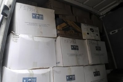 Волонтери на Волині зібрали великодні посилки для бійців на передовій Волонтери на Волині зібрали великодні посилки для бійців на передовій