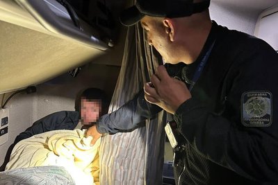 В кабіні далекобійника на Ягодині знайшли ухилянта В кабіні далекобійника на Ягодині знайшли ухилянта