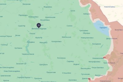 Великий Бурлук на карті Deepstate станом на 16 травня 2026 року Великий Бурлук на карті Deepstate станом на 16 травня 2026 року