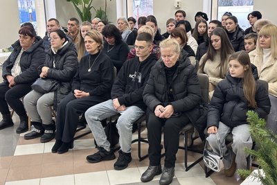 Різдвяна зустріч, Ужгород, Неємія, родини полеглих захисників Різдвяна зустріч, Ужгород, Неємія, родини полеглих захисників