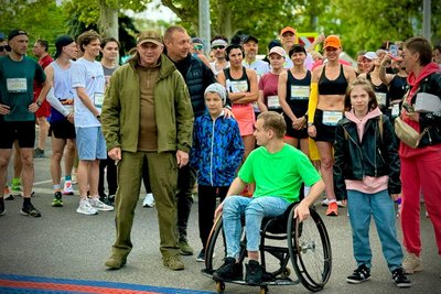 В Одесі відбувся легкоатлетичний забіг на підтриму ЗСУ В Одесі відбувся легкоатлетичний забіг на підтриму ЗСУ