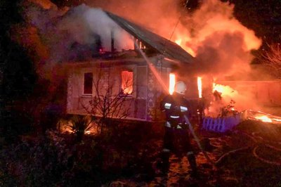 У пожежі на Рівненщині загинули жінка та чоловік У пожежі на Рівненщині загинули жінка та чоловік