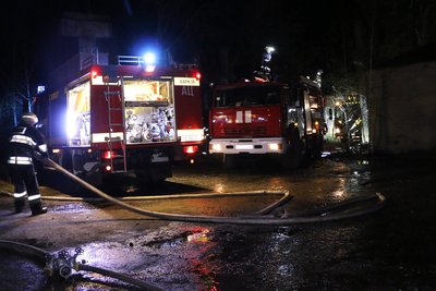 Пожежа на підприємстві у Харкові: загоряння гасили майже сім годин Пожежа на підприємстві у Харкові: загоряння гасили майже сім годин