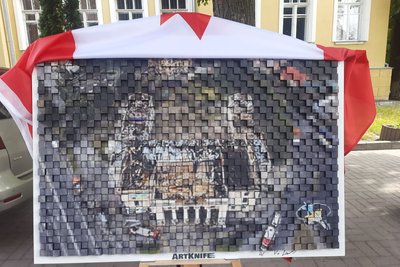 вінничанин встановив рекорд України, зібравши 4D-картини з дерев’яних кубиків вінничанин встановив рекорд України, зібравши 4D-картини з дерев’яних кубиків