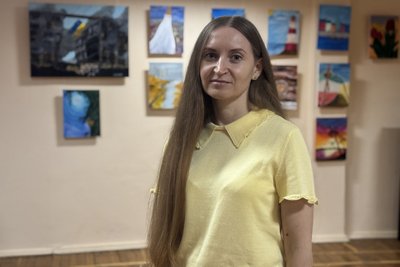 У Житомирі відкрилася виставка картин ветеранів російсько-української війни У Житомирі відкрилася виставка картин ветеранів російсько-української війни