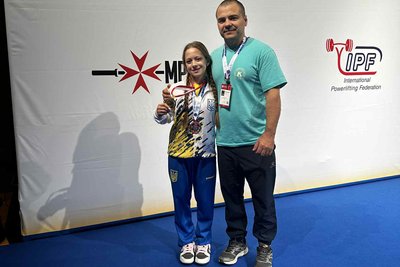 16-річна вінничанка стала чемпіонкою Європи з класичного жиму 16-річна вінничанка стала чемпіонкою Європи з класичного жиму