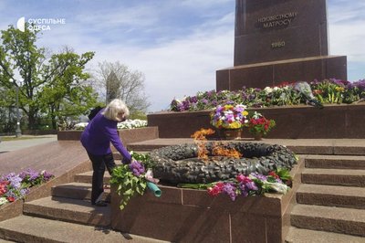 В Одесі до Дня Європи підняли прапори Євросоюзу В Одесі до Дня Європи підняли прапори Євросоюзу