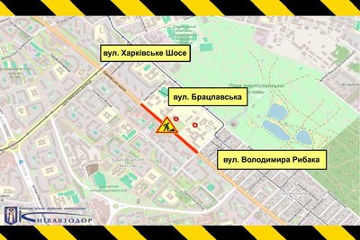 У Києві на трьох вулицях обмежать рух транспорту. Де саме