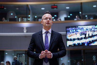 Міністр закордонних справ Угорщини Петер Сіярто Міністр закордонних справ Угорщини Петер Сіярто