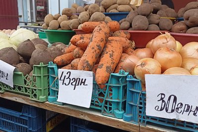 Ціни на моркву на Житньому ринку у Житомирі: причини здорожчання Ціни на моркву на Житньому ринку у Житомирі: причини здорожчання