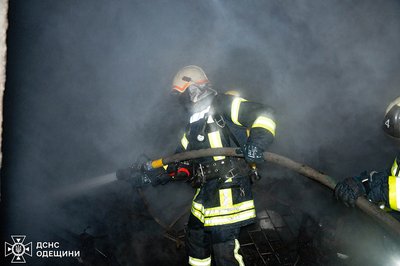 На Одещині вночі горіла котельня