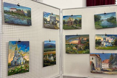 У Дубенському замку на Рівненщині презентували "Українську весну" У Дубенському замку на Рівненщині презентували "Українську весну"