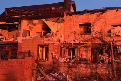 Армія РФ завдала удару по Слатиному, Харківська область Армія РФ завдала удару по Слатиному, Харківська область