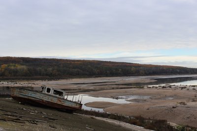 Як виглядає Оскільське водосховище на Харківщині після підриву греблі Як виглядає Оскільське водосховище на Харківщині після підриву греблі