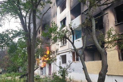 Наслідки удару по Куп'янську, 12 липня 2025 року Наслідки удару по Куп'янську, 12 липня 2025 року