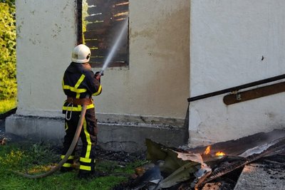 У Звягельському районі на Житомирщині згорів дерев'яний костел У Звягельському районі на Житомирщині згорів дерев'яний костел