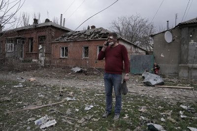 Обстріл Слов’янська ракетми С-300 27 березня