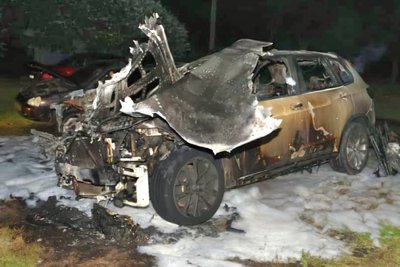 Підпал автомобіля у Харкові Підпал автомобіля у Харкові