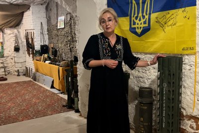 Музей трофеїв російсько-української війни облаштували в підземеллі на Рівненщині