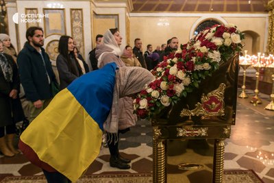 Перше Великоднє богослужіння ПЦУ в Успенському соборі Києво-Печерської Лаври, 16 квітня 2023 року