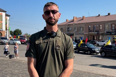 "Був людиною з великої букви": у Дубні на Рівненщині попрощалися з солдатом Олегом Романюком "Був людиною з великої букви": у Дубні на Рівненщині попрощалися з солдатом Олегом Романюком
