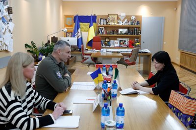 Зустріч Віталія Кличка із Першим Надзвичайним і Повноважним Послом Ірландії в Україні Тересою Гілі Зустріч Віталія Кличка із Першим Надзвичайним і Повноважним Послом Ірландії в Україні Тересою Гілі