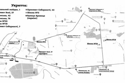 маршрут велопробігу у вишиванках у Луцьку маршрут велопробігу у вишиванках у Луцьку