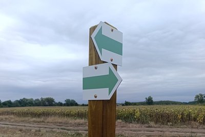Мале коло Серету, стрілки, напрямок Мале коло Серету, стрілки, напрямок