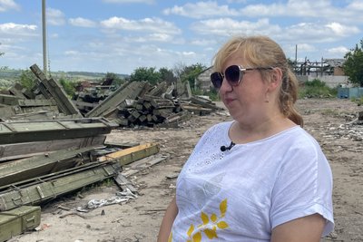 Керівниця підприємства "Ізюмриба" у Кам'янці Наталія Усова Керівниця підприємства "Ізюмриба" у Кам'янці Наталія Усова
