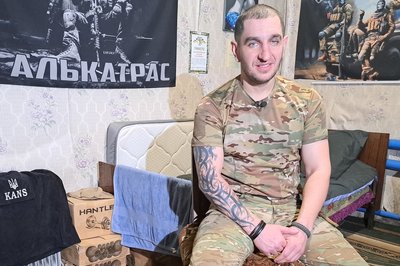 "Я теж був у місцях позбавлення волі". Командує колишніми ув’язненими: історія бійця з батальйону "Алькатрас" "Я теж був у місцях позбавлення волі". Командує колишніми ув’язненими: історія бійця з батальйону "Алькатрас"