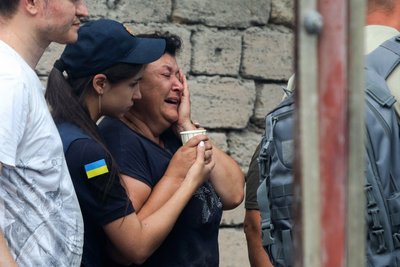 Мати загиблого охоронця будівлі під час обстрілу в Одесі 20 липня