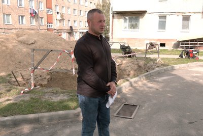 Майстер ремонтної бригади ДКП "Луцьктепло" Сергій Шестуха Майстер ремонтної бригади ДКП "Луцьктепло" Сергій Шестуха
