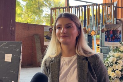 Дружина загиблого захисника Івана Захарука організувала у Сумах вечір пам’яті Дружина загиблого захисника Івана Захарука організувала у Сумах вечір пам’яті