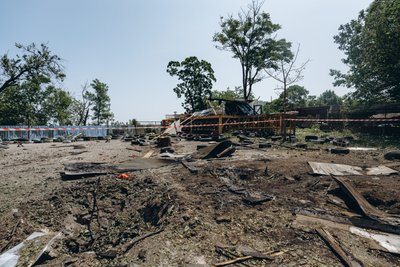 Одеська кіностудія постраждала під час російської атаки: фото пошкоджень Одеська кіностудія постраждала під час російської атаки: фото пошкоджень