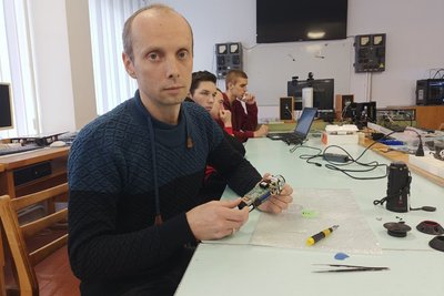 У волинському виші ремонтують військові безпілотники і тепловізори У волинському виші ремонтують військові безпілотники і тепловізори