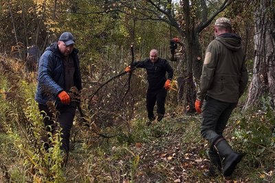 У Малинівці на Житомирщині ветерани облаштовують зону відпочинку біля місцевого ставка У Малинівці на Житомирщині ветерани облаштовують зону відпочинку біля місцевого ставка